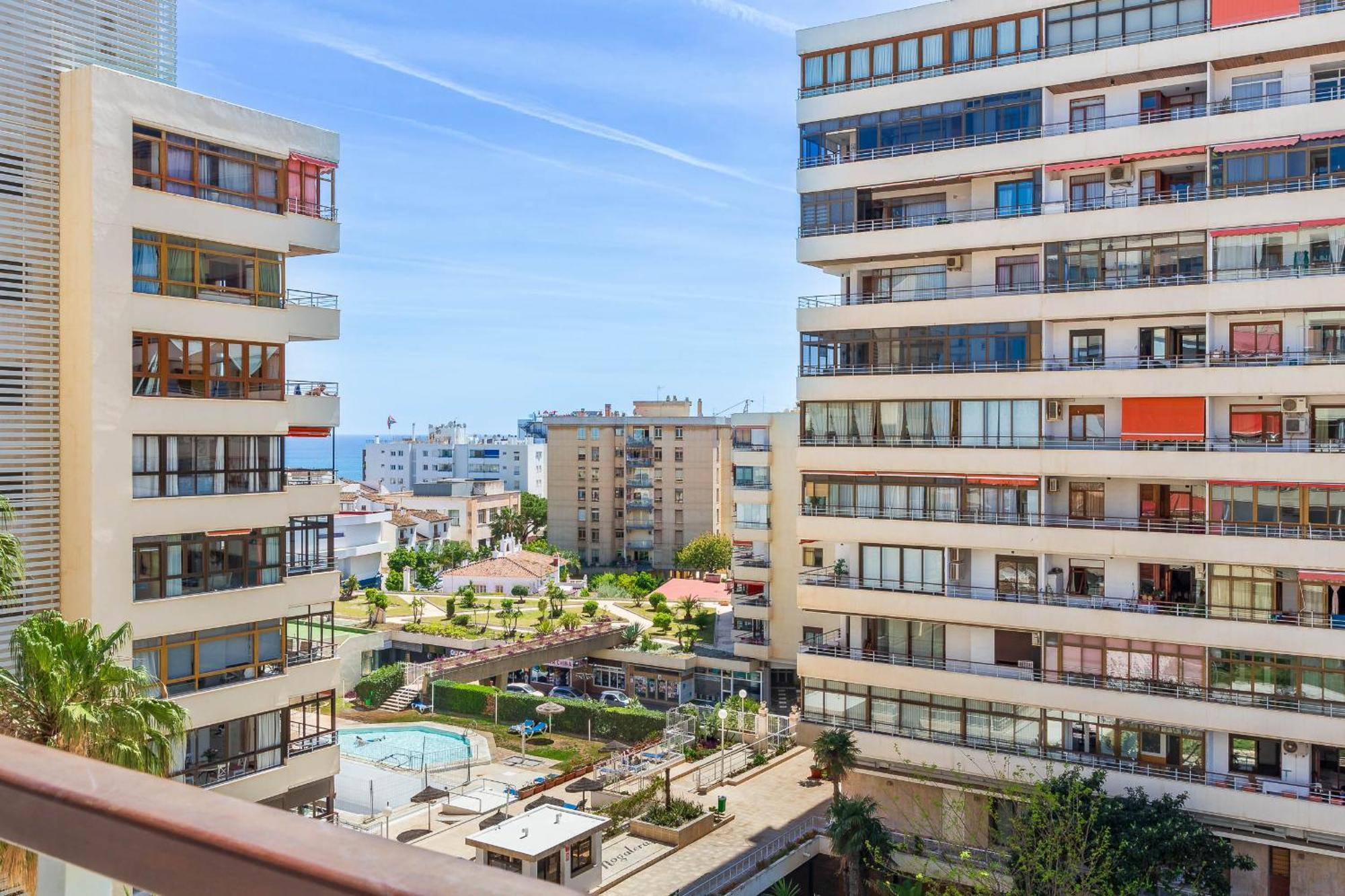 Апартаменты La Nogalera, Piscina, Playa Y Ocio Торремолинос Экстерьер фото